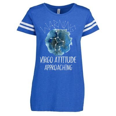 Virgo Zodiac Constellation Aesthetic Virgo Stuff Gift Enza Ladies Jersey Football T-Shirt