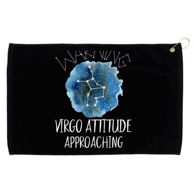 Virgo Zodiac Constellation Aesthetic Virgo Stuff Gift Grommeted Golf Towel