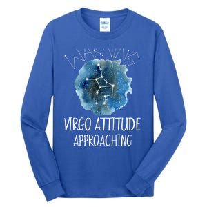 Virgo Zodiac Constellation Aesthetic Virgo Stuff Gift Tall Long Sleeve T-Shirt