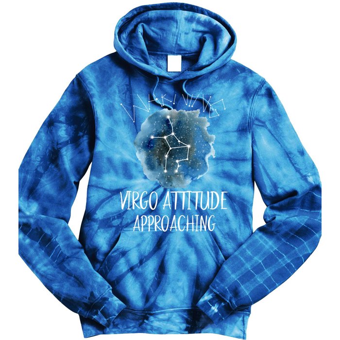 Virgo Zodiac Constellation Aesthetic Virgo Stuff Gift Tie Dye Hoodie