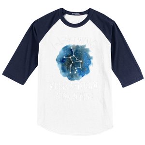 Virgo Zodiac Constellation Aesthetic Virgo Stuff Gift Baseball Sleeve Shirt