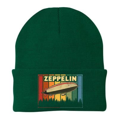 Vintage Zeppelin First Name Airship Knit Cap Winter Beanie