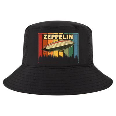 Vintage Zeppelin First Name Airship Cool Comfort Performance Bucket Hat