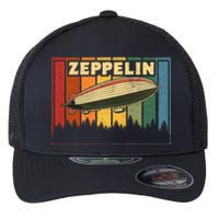 Vintage Zeppelin First Name Airship Flexfit Unipanel Trucker Cap