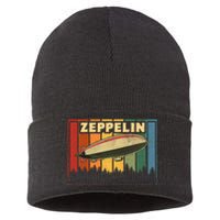 Vintage Zeppelin First Name Airship Sustainable Knit Beanie