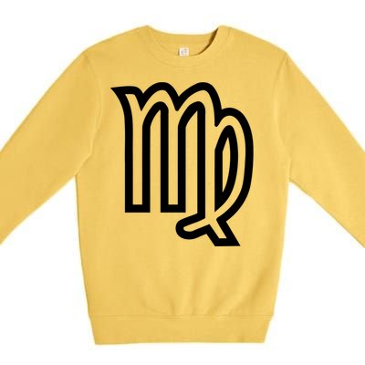 Virgo Zodiac Gift Premium Crewneck Sweatshirt