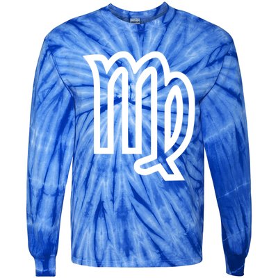 Virgo Zodiac Gift Tie-Dye Long Sleeve Shirt