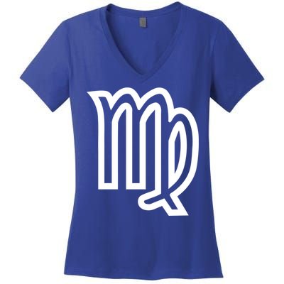 Virgo Zodiac Gift Women's V-Neck T-Shirt