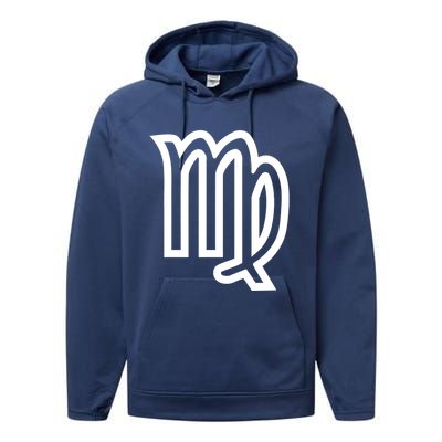 Virgo Zodiac Gift Performance Fleece Hoodie