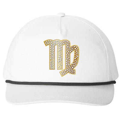 Virgo Zodiac Great Gift Snapback Five-Panel Rope Hat