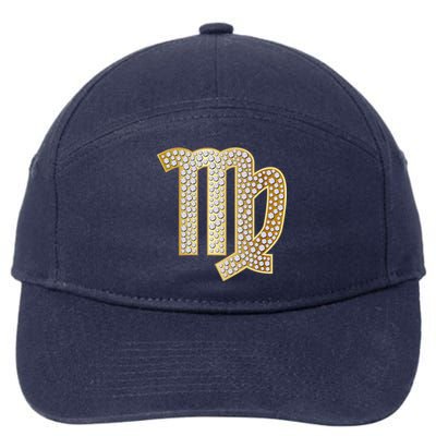 Virgo Zodiac Great Gift 7-Panel Snapback Hat