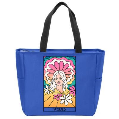 Virgo Zodiac Gift Zip Tote Bag