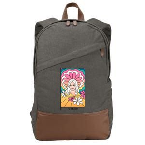 Virgo Zodiac Gift Cotton Canvas Backpack