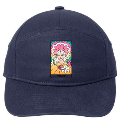 Virgo Zodiac Gift 7-Panel Snapback Hat