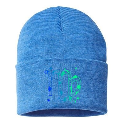 Virgo Zodiac Gift Sustainable Knit Beanie