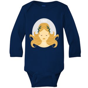 Virgo Zodiac Gift Baby Long Sleeve Bodysuit