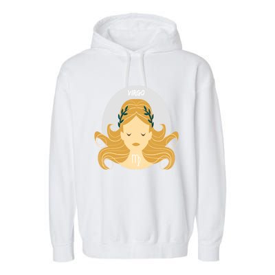 Virgo Zodiac Gift Garment-Dyed Fleece Hoodie