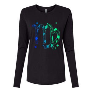 Virgo Zodiac Gift Womens Cotton Relaxed Long Sleeve T-Shirt