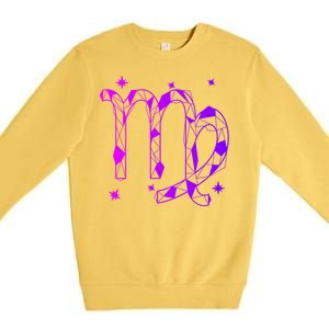 Virgo Zodiac Great Gift Premium Crewneck Sweatshirt