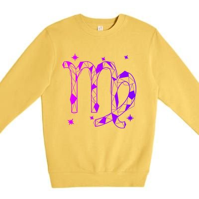 Virgo Zodiac Great Gift Premium Crewneck Sweatshirt