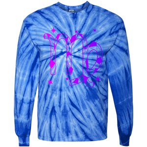 Virgo Zodiac Great Gift Tie-Dye Long Sleeve Shirt