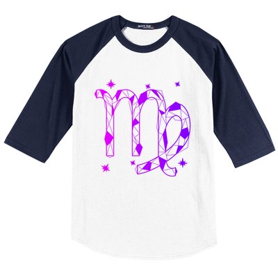 Virgo Zodiac Great Gift Baseball Sleeve Shirt