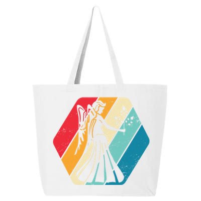 Virgo Zodiac Horoscope Astrology Retro Gift 25L Jumbo Tote