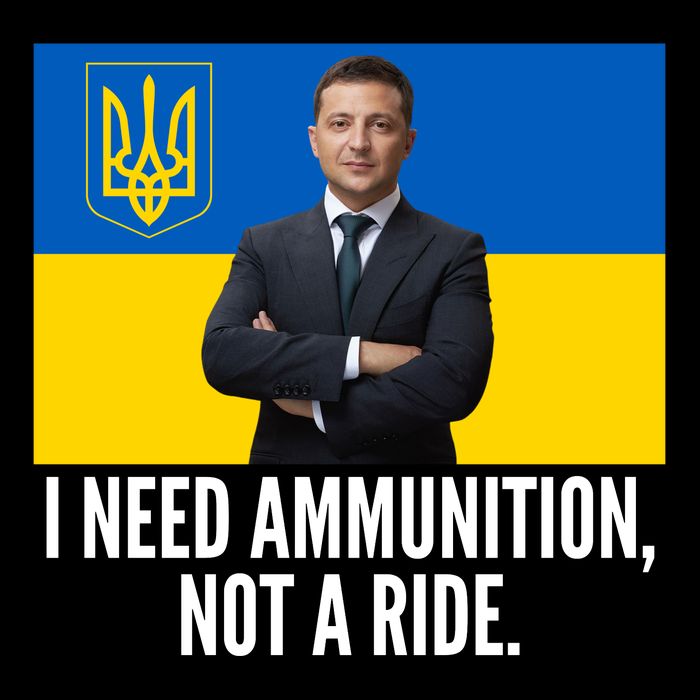 Volodymyr Zelensky I Need Ammunition Not A Ride Ukraine Stand With Ukraine Wool Snapback Cap