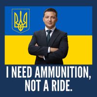 Volodymyr Zelensky I Need Ammunition Not A Ride Ukraine Stand With Ukraine 16 in Basic Backpack