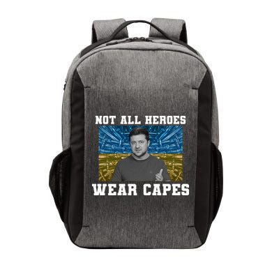 Volodymyr Zelenskyy Not All Heroes Wear Capes Ukraine Flag Vector Backpack