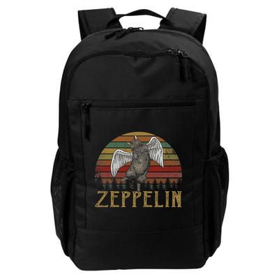 Vintage Zeppelin Name Distressed Music CatS Lover Animals Backpack