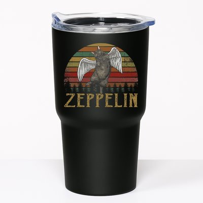 Vintage Zeppelin Name Distressed Music CatS Lover Animals Tumbler