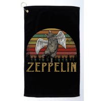 Vintage Zeppelin Name Distressed Music CatS Lover Animals Golf Towel