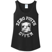 Vintage Zero Putts Given Golf Funny Golf Player Golfing Ladies Essential Tank