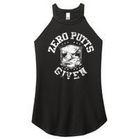 Vintage Zero Putts Given Golf Funny Golf Player Golfing Women's Perfect Tri Rocker Tank