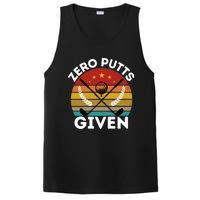 Vintage Zero Putts Given Golf Funny Golf Player Golfing Premium PosiCharge Competitor Tank