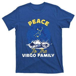 Virgo Zodiac: Peace To The Virgo Family Gift T-Shirt