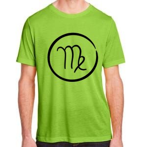 Virgo Zodiac Symbol Grunge Astrology Horoscope Virgo Gift Adult ChromaSoft Performance T-Shirt