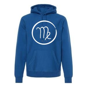 Virgo Zodiac Symbol Grunge Astrology Horoscope Virgo Gift Premium Hoodie