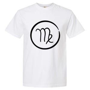 Virgo Zodiac Symbol Grunge Astrology Horoscope Virgo Gift Garment-Dyed Heavyweight T-Shirt