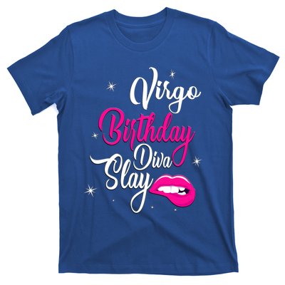 Virgo Zodiac September August Virgo Birthday Diva Slay Cute Gift T-Shirt