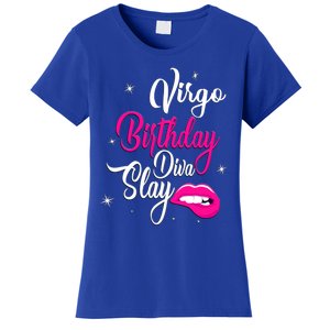 Virgo Zodiac September August Virgo Birthday Diva Slay Cute Gift Women's T-Shirt