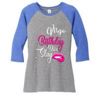 Virgo Zodiac September August Virgo Birthday Diva Slay Cute Gift Women's Tri-Blend 3/4-Sleeve Raglan Shirt