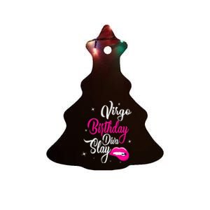 Virgo Zodiac September August Virgo Birthday Diva Slay Cute Gift Ceramic Tree Ornament