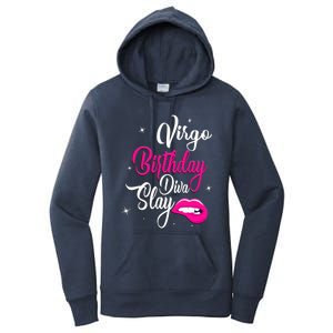 Virgo Zodiac September August Virgo Birthday Diva Slay Cute Gift Women's Pullover Hoodie