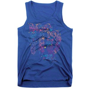 Virgo Zodiac Sign Aesthetic Flower Astrological Astronomy Gift Tank Top