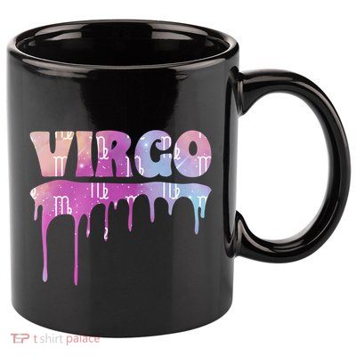 Virgo Zodiac Sign African American Virgo Astrology Gift 11oz C Handle Ceramic Mug