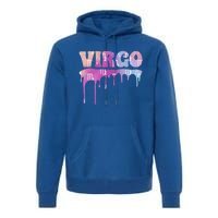 Virgo Zodiac Sign African American Virgo Astrology Gift Premium Hoodie