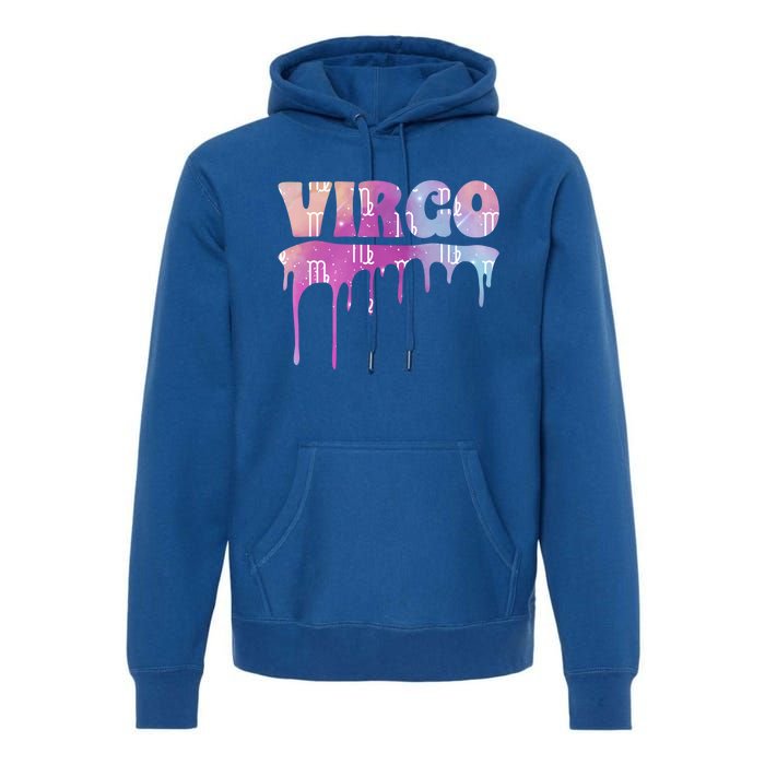 Virgo Zodiac Sign African American Virgo Astrology Gift Premium Hoodie