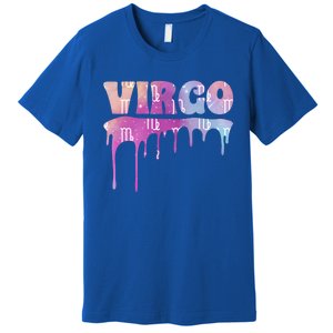 Virgo Zodiac Sign African American Virgo Astrology Gift Premium T-Shirt